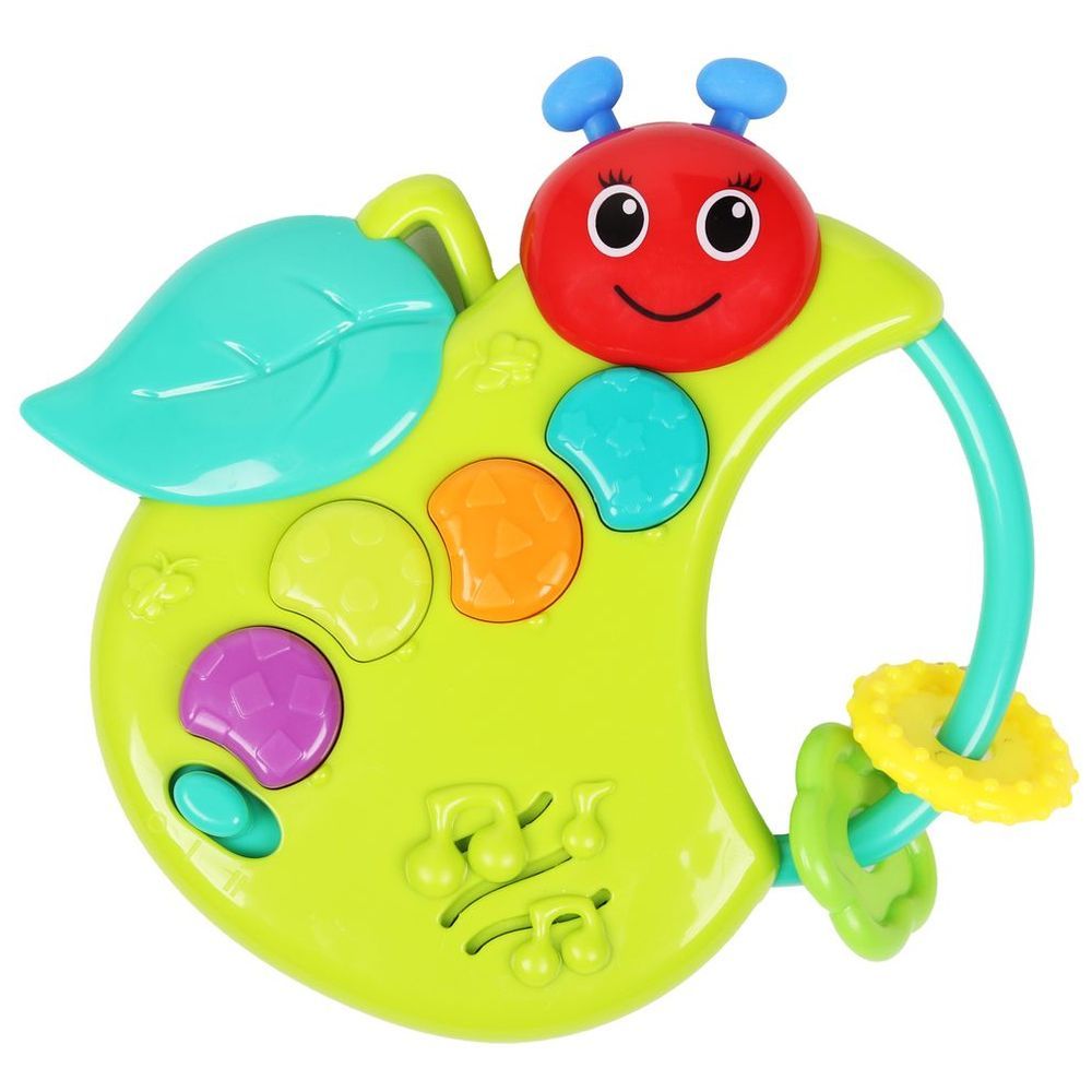 Little Angel - Baby Musical Caterpillar Rattle Teether Toy