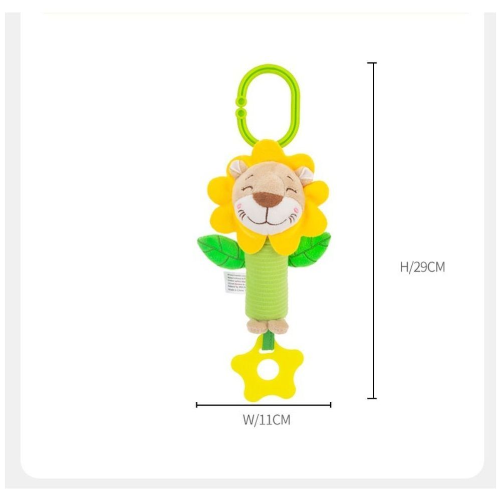 Little Angel - Baby Stroller Plush Hanging Rattle Mobile Toy - Lion