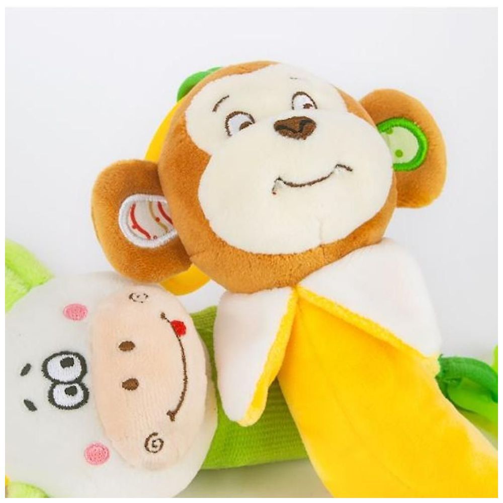 Little Angel - Baby Stroller Plush Hanging Rattle Mobile Toy - Monkey