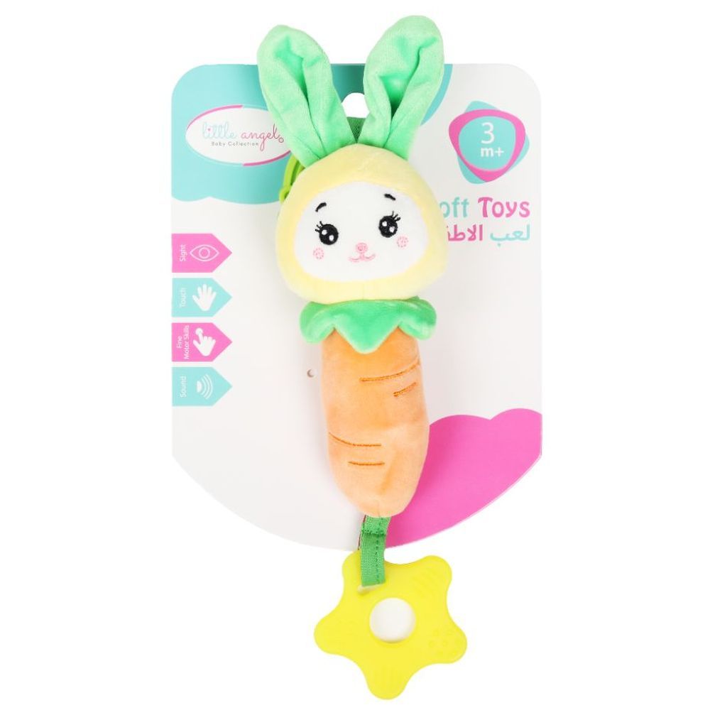 Little Angel - Baby Stroller Plush Hanging Rattle Mobile Toy - Bunny