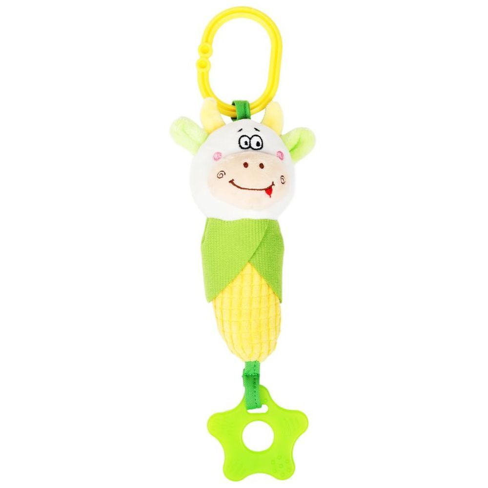 Little Angel - Baby Stroller Plush Hanging Rattle Mobile Toy - Cow