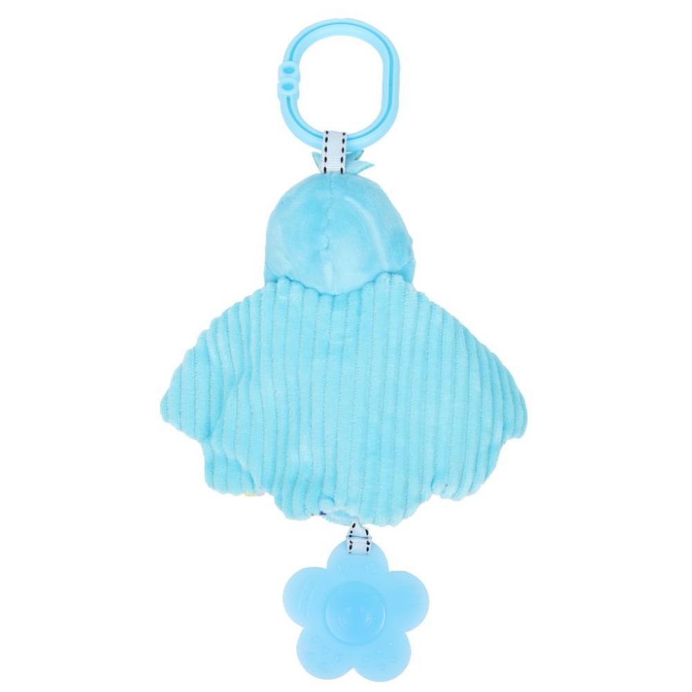 Little Angel - Baby Stroller Plush Hanging Rattle Mobile Toy - Bird - Blue