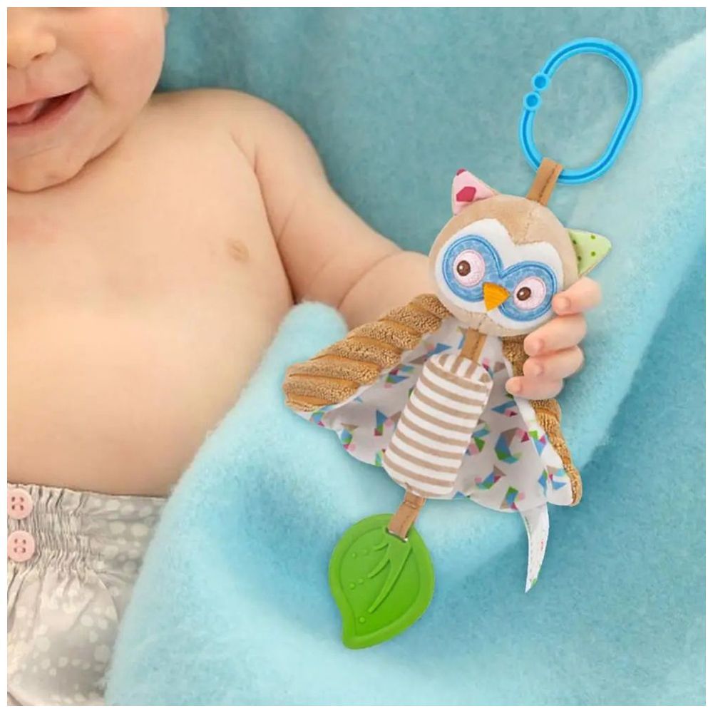 Little Angel - Baby Stroller Plush Hanging Rattle Mobile Toy - Owl