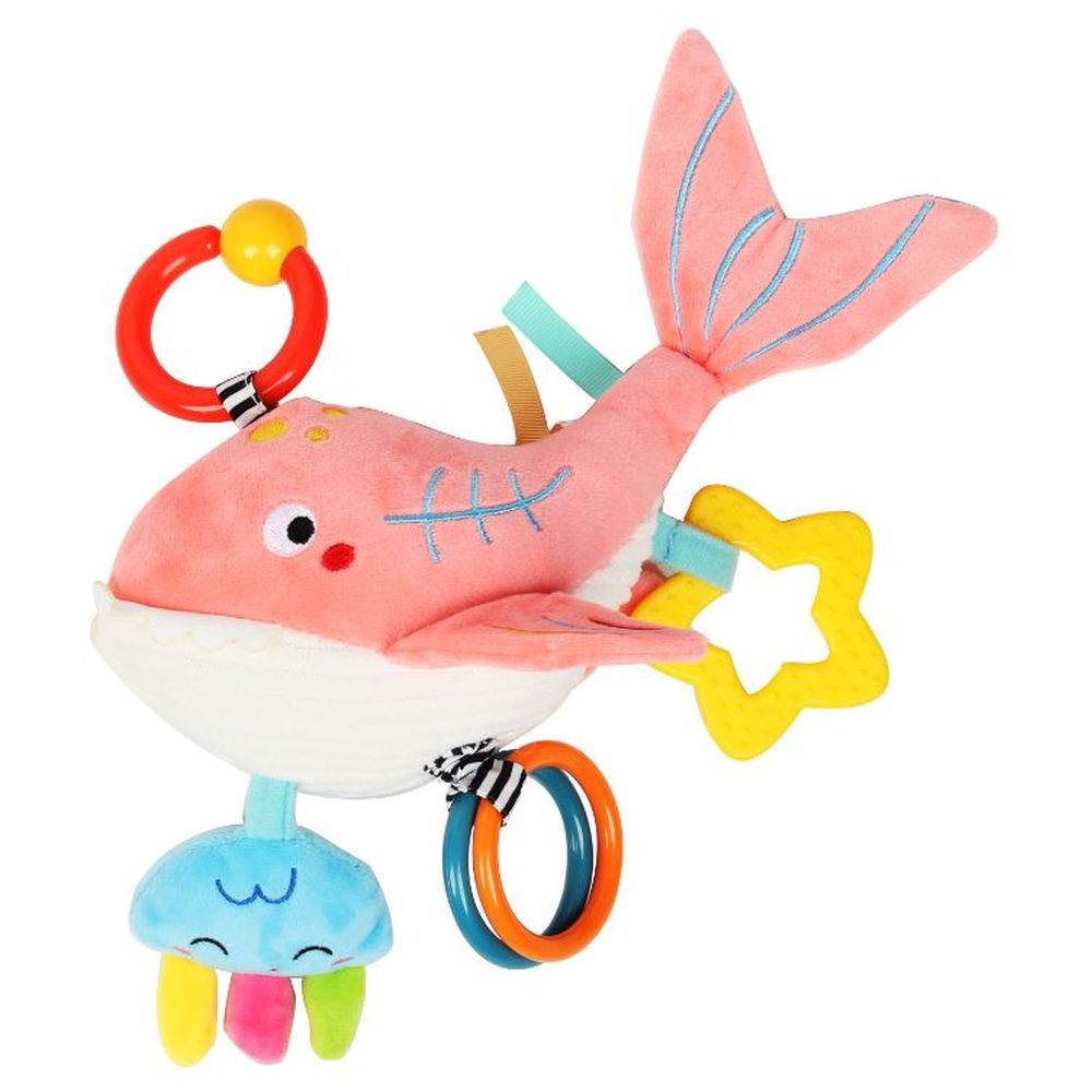 Little Angel - Baby Stroller Plush Hanging Mobile Rattle Toy - Fish