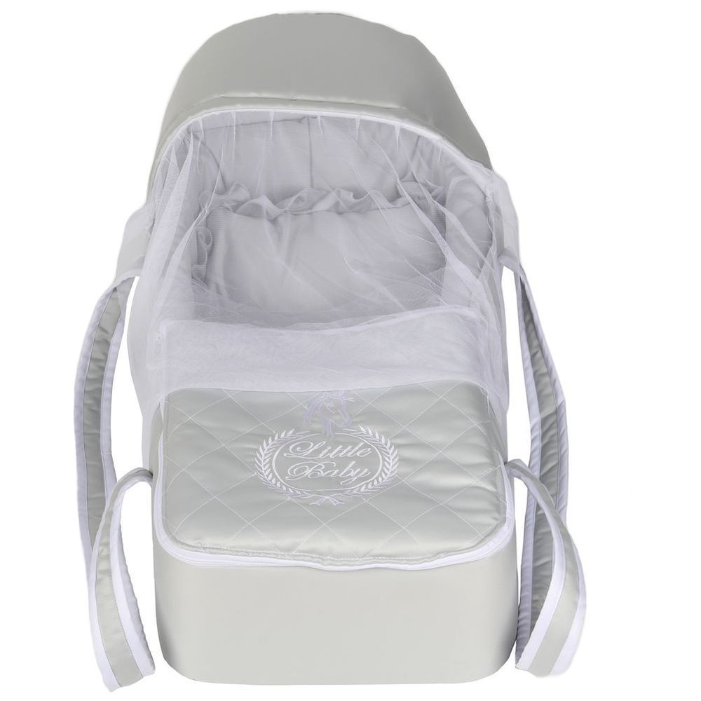 Little Angel - Baby Foldable Carry Cot & Sleeping Bag - Grey