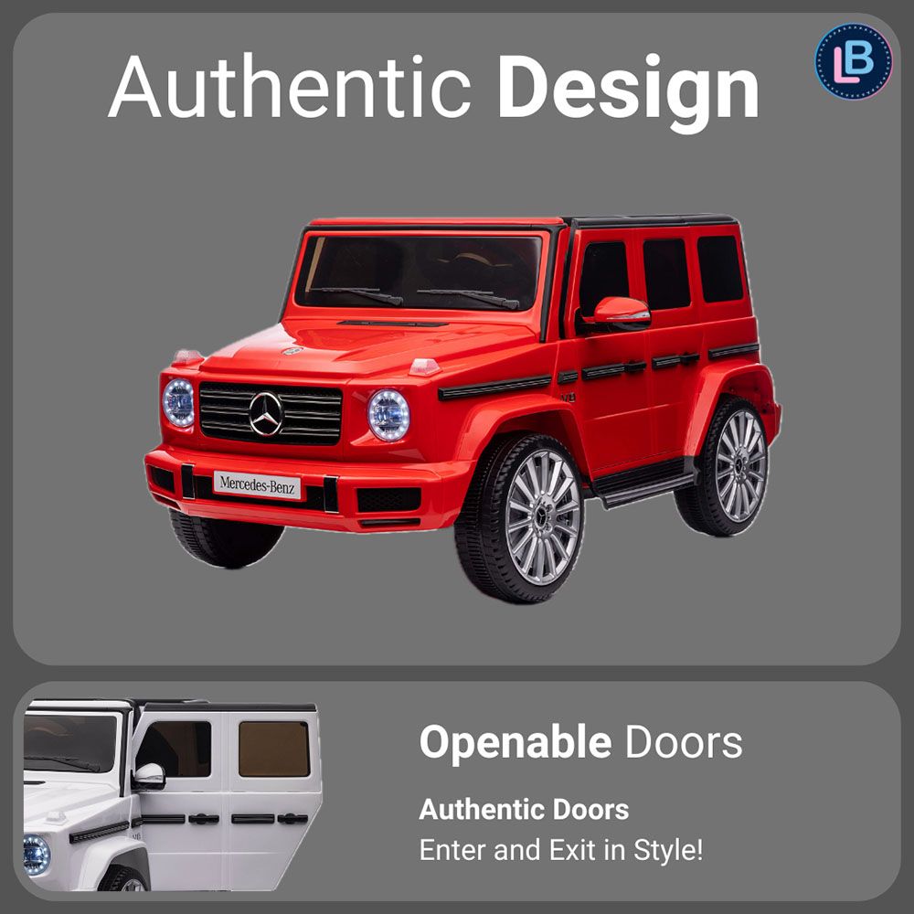 Lovely Baby - G-Class Mercedes Benz Ride-On Car - Red