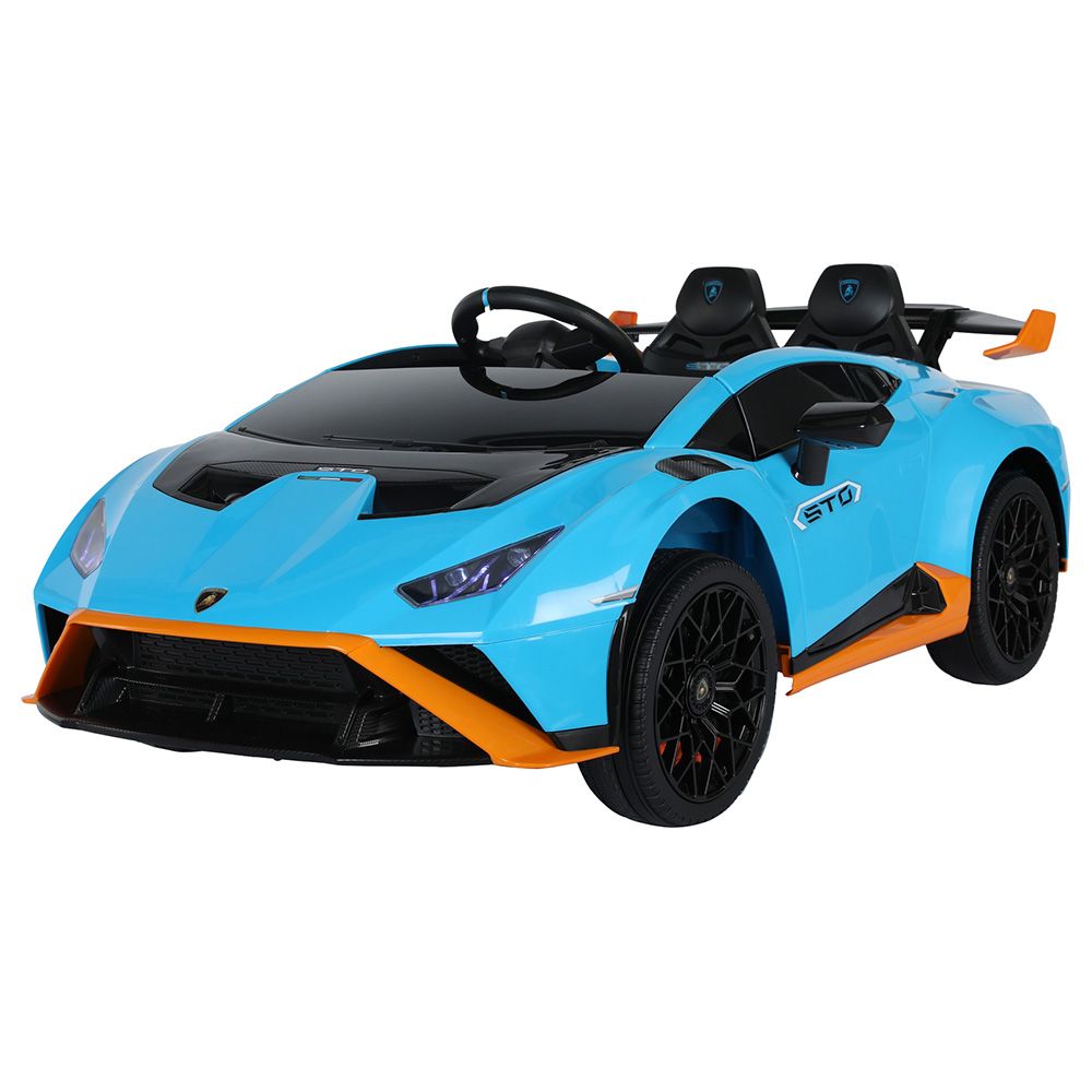 Lovely Baby - Lamborghini Huracan STO Ride-On Car - Blue