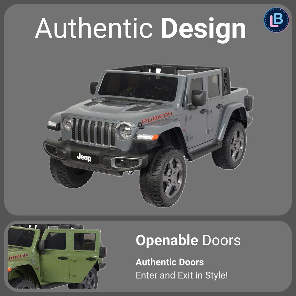 Lovely Baby - Gladiator Rubicon Jeep - Grey