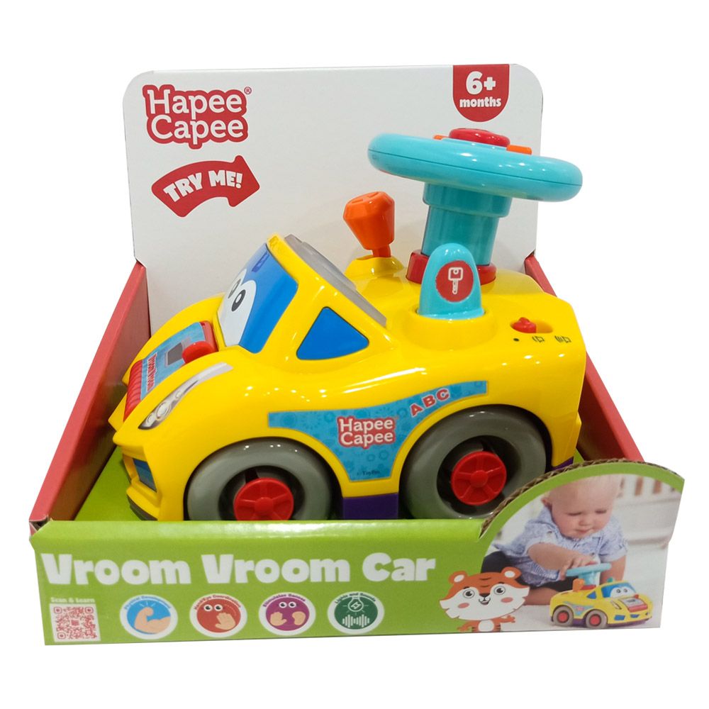 HapeeCapee - Vroom Vroom Car Toy