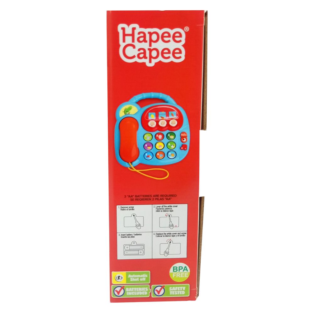 HapeeCapee - Activity Animal Telephone - 16 Sounds