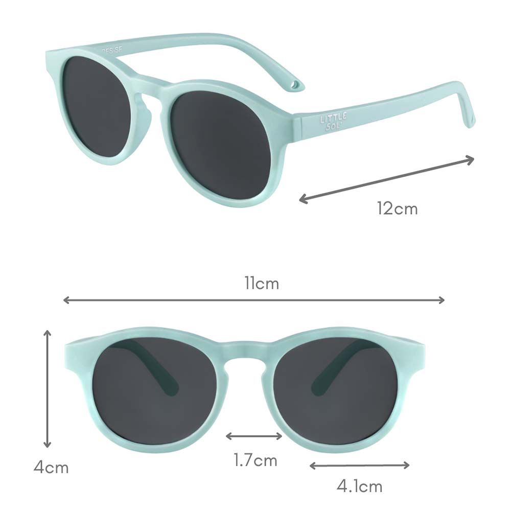 Little Sol+ - James Baby Sunglasses - Seafoam