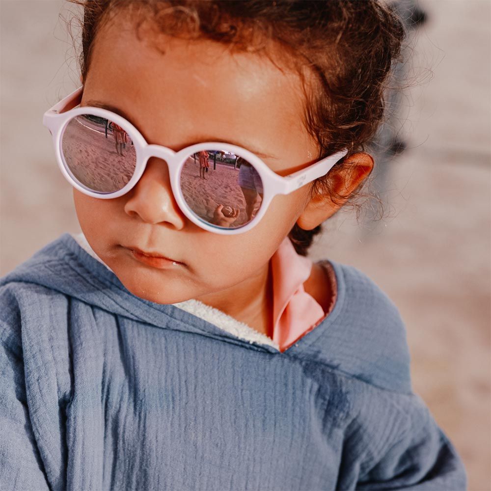 Little Sol+ - Cleo Mirrored Kids Sunglasses - Purple