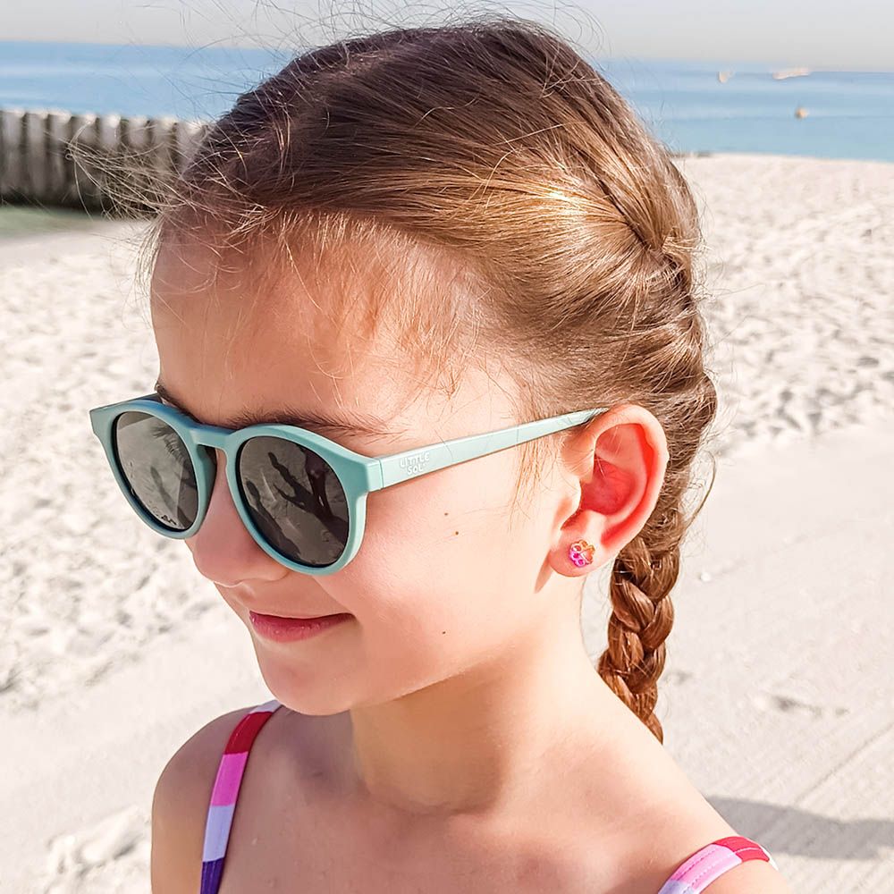 Little Sol+ - Sydney Kids Sunglasses - Granite Green