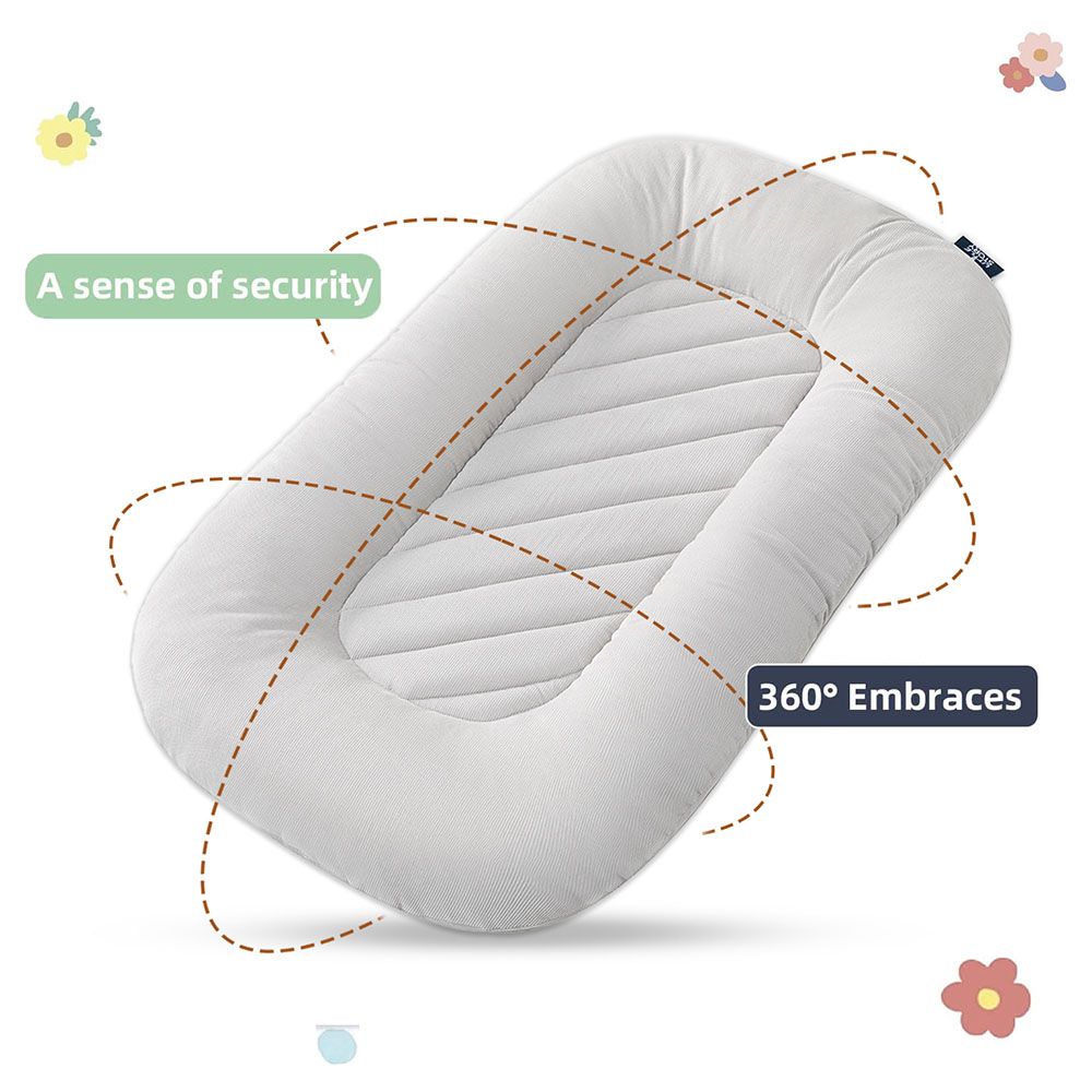 Little Story - Portable Lounger Sleeping Pod - Grey