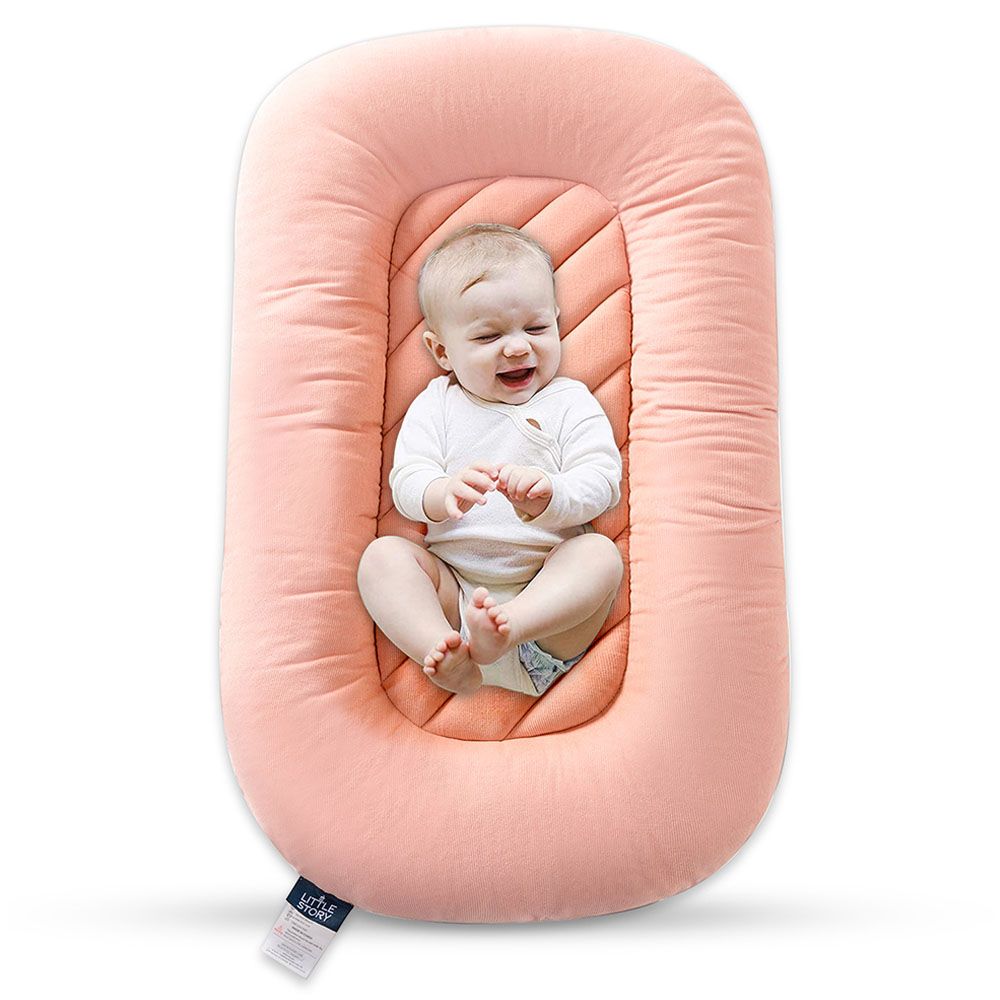 Little Story - Portable Lounger Sleeping Pod - Pink