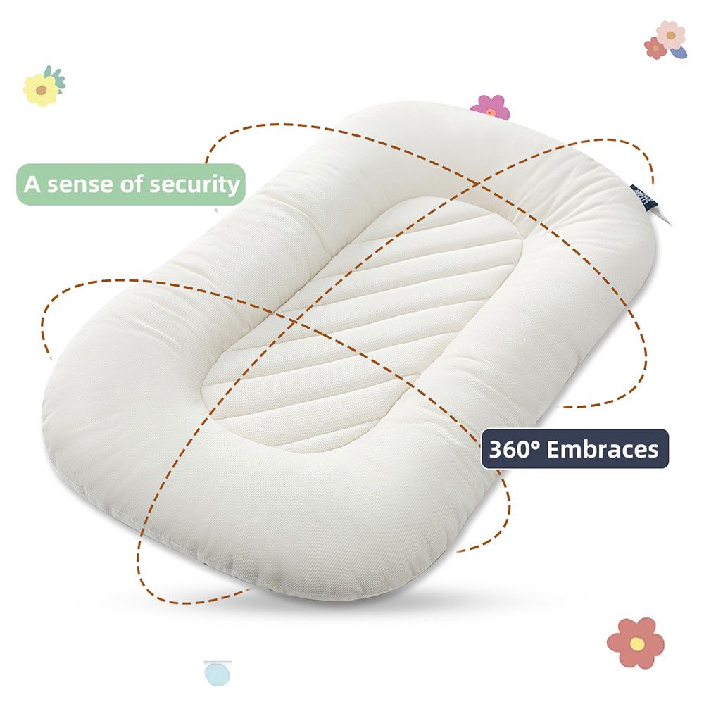 Little Story - Portable Lounger Sleeping Pod - White