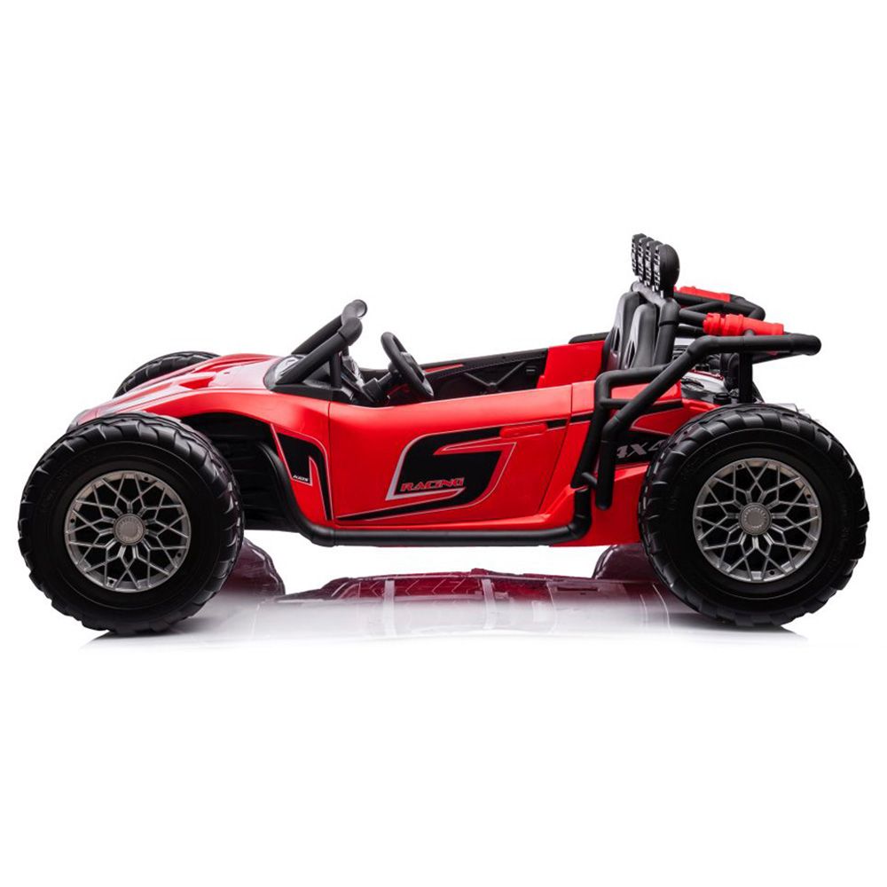 Megastar - 24V Super Slash Monster 2 Seater Ride On Car - Red