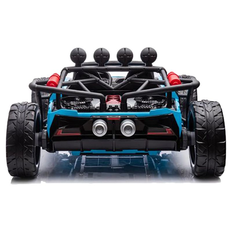 Megastar - 24V Super Slash Monster 2 Seater Ride On Car - Grey