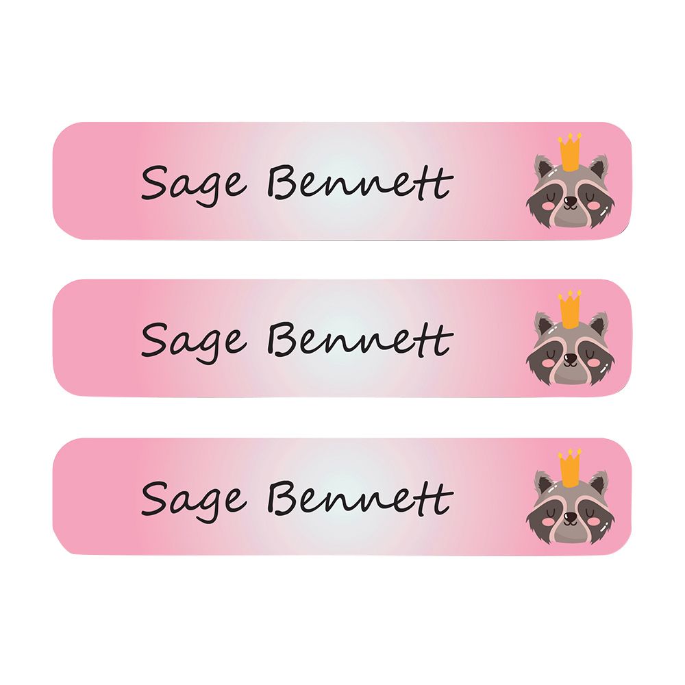 Ladybug Labels - Personalized Iron On Labels - Bee And Bear - 50pcs