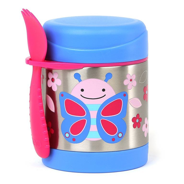 SkipHop - Zoo Food Jar 325ml - Butterfly