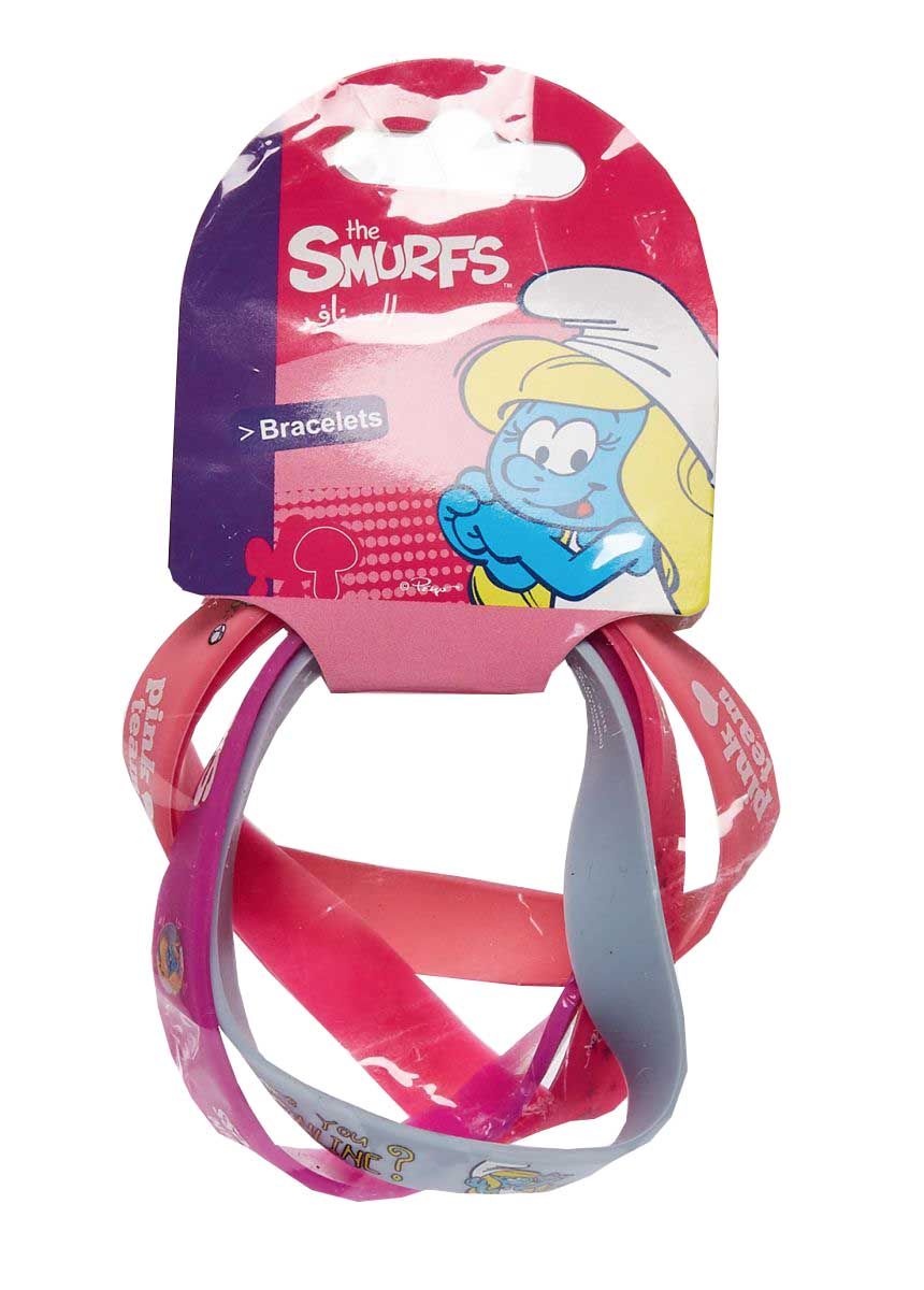 Smurfs - Silicone Bands - Mix 1, Pack of 4