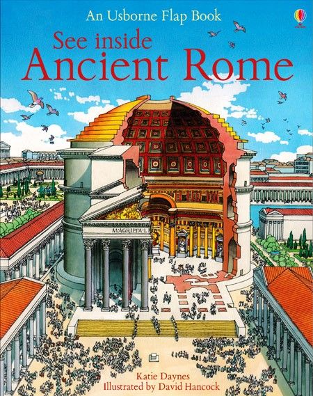 Usborne Books - Flap Book - See Inside Ancient Rome