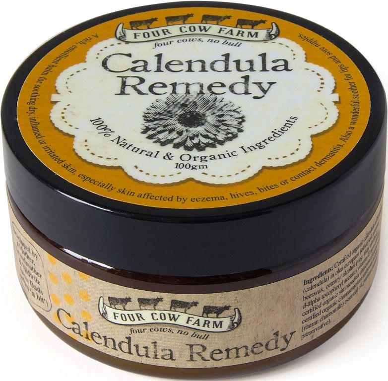 Four Cow Farm - Calendula Balm Remedy - 100g