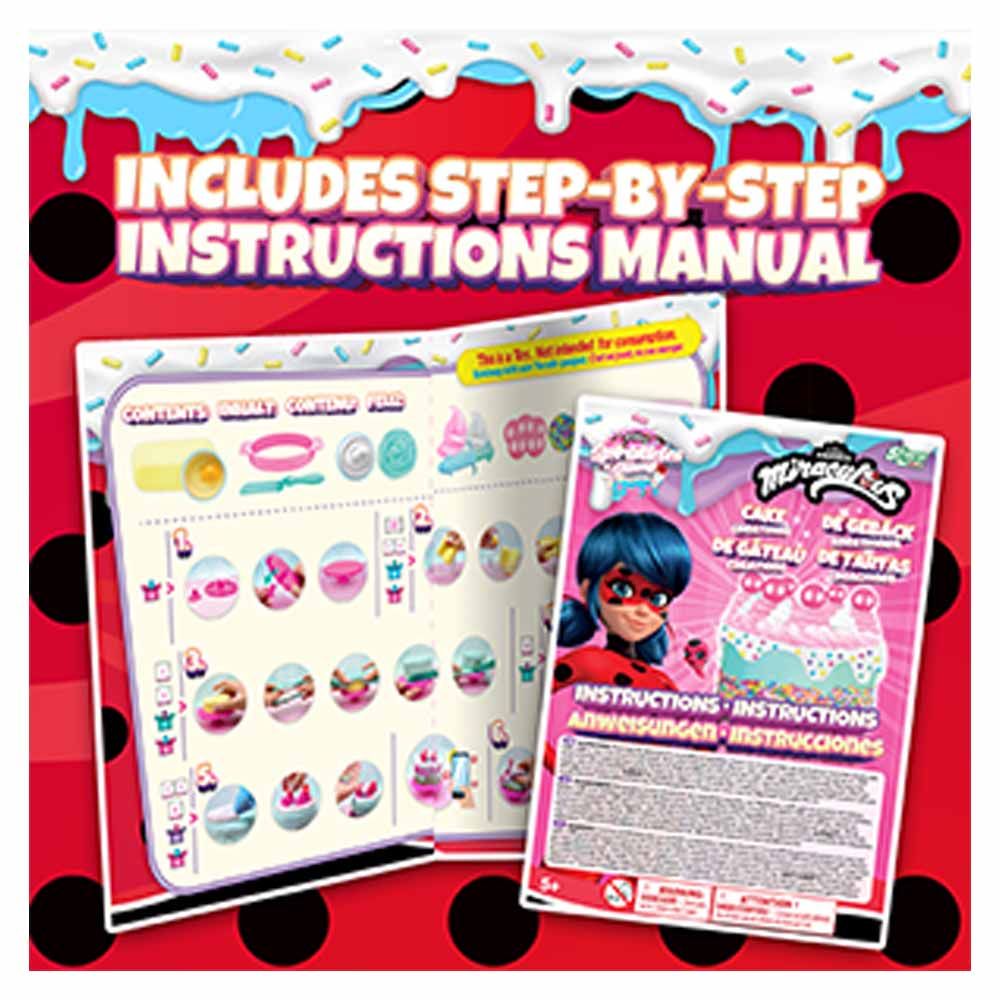 Miraculous - Sprinkle N' Slimy Cake Creations Kit