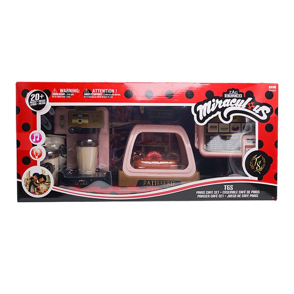 Miraculous - Paris Cafe Playset - 20pcs