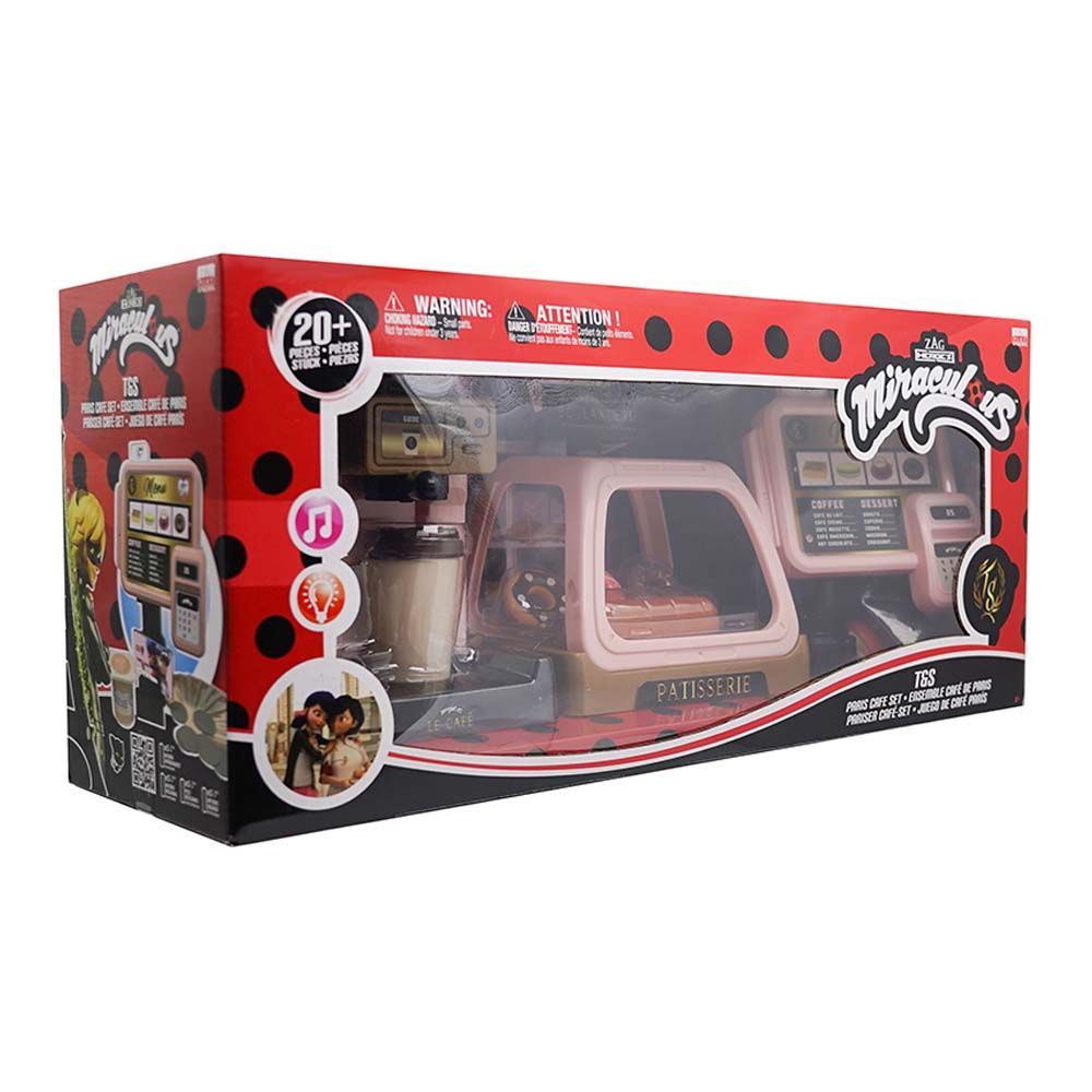 Miraculous - Paris Cafe Playset - 20pcs