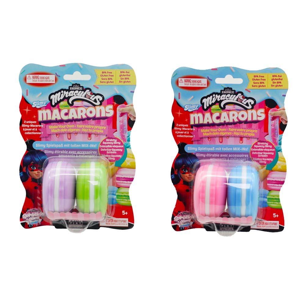 Miraculous - Sprinkle N' Slimy Maracons Kit - 2pcs - Color May Vary