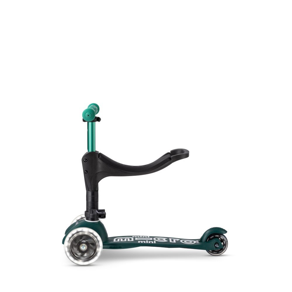 Micro - Mini 3-in-1 Deluxe Eco LED Scooter - Green