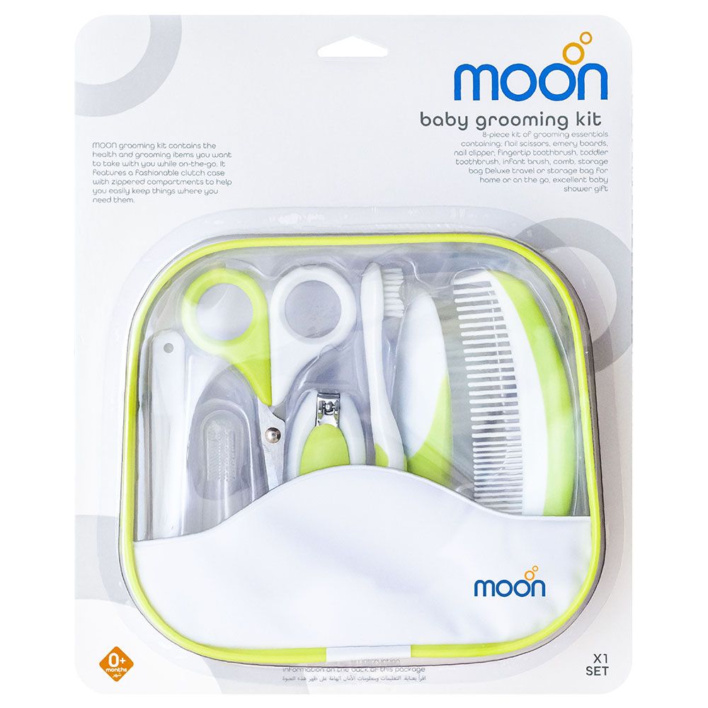 Moon - Baby Grooming Kit w/ 24pcs Disposable Baby Bibs