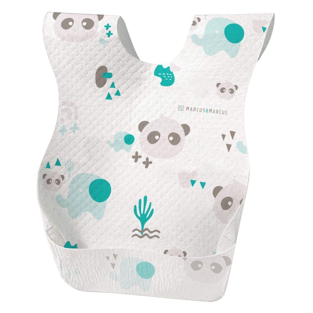 Marcus & Marcus - Disposable Bibs - Ollie & Pebble - 20pcs