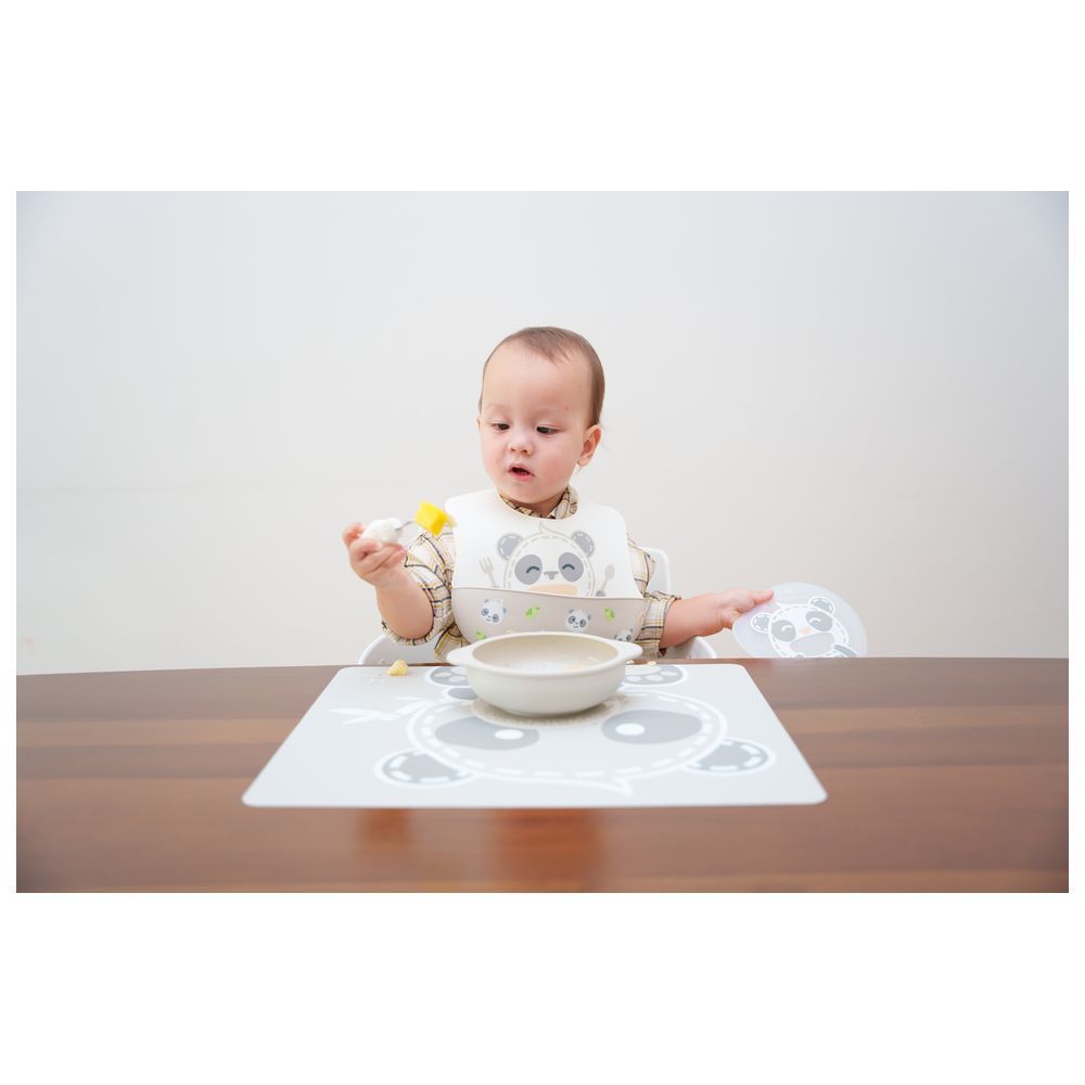 Marcus & Marcus - Toddler Self Feeding Training Set - Pebble