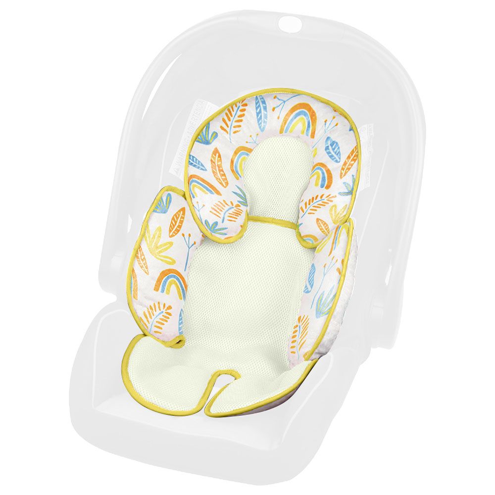 Moon - Body Support Washable Car Seat Cushion Only - Rainbow