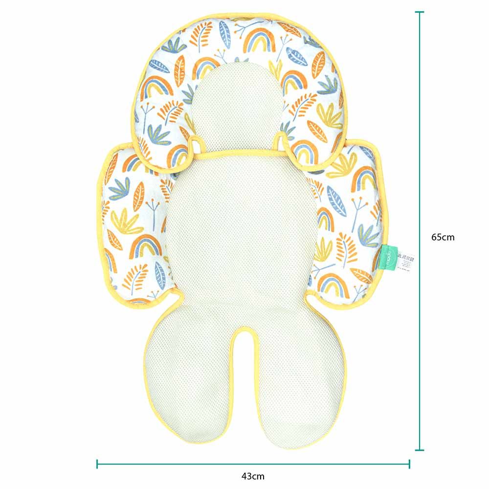 Moon - Body Support Washable Car Seat Cushion Only - Rainbow