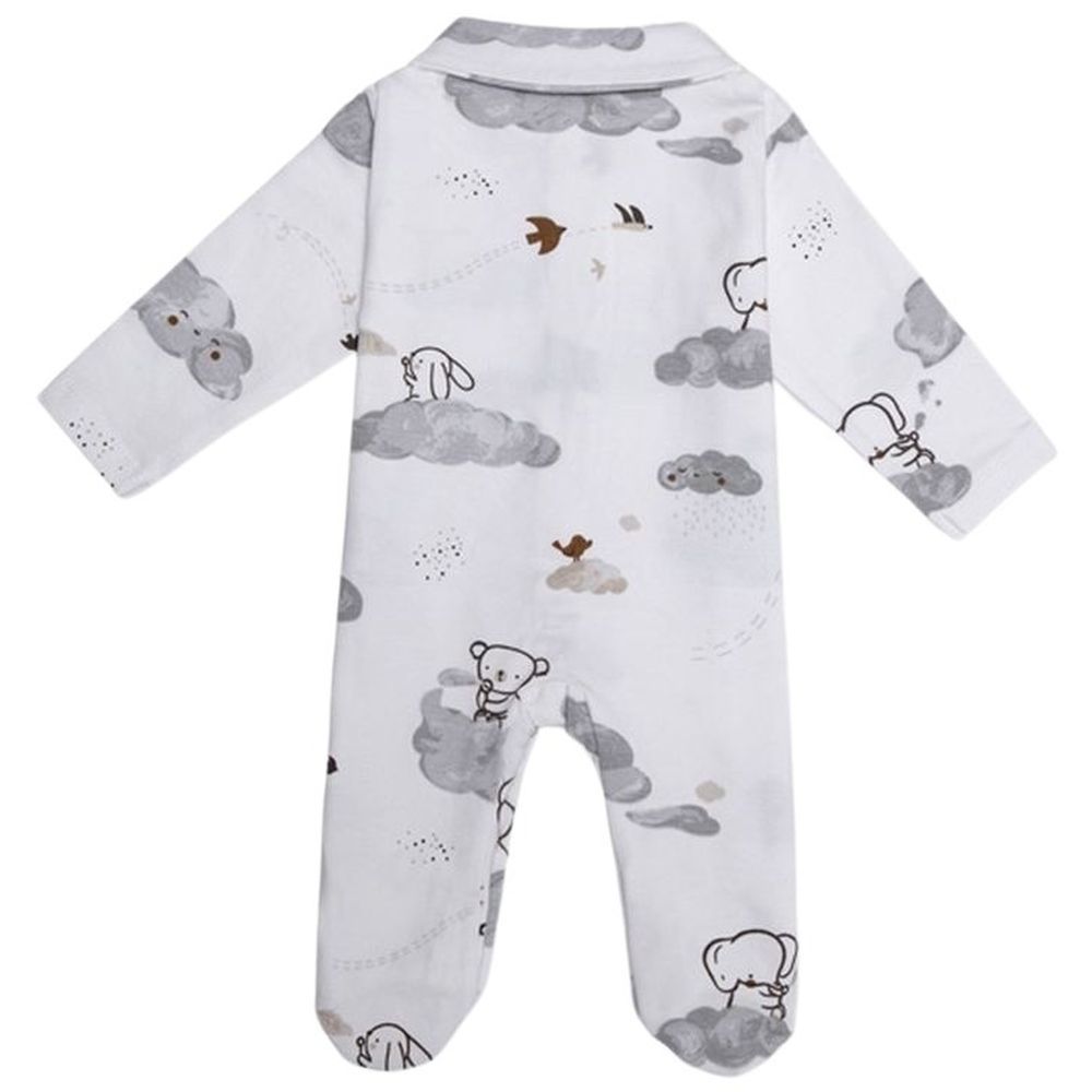 Jules & Juliette - Montgolfier Cotton Pyjama - Bear Print