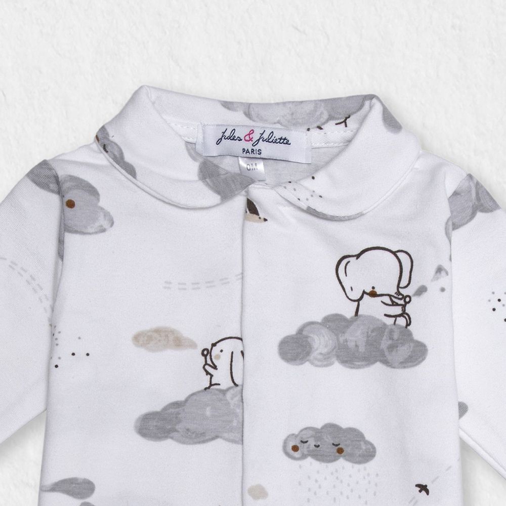 Jules & Juliette - Montgolfier Cotton Pyjama - Bear Print