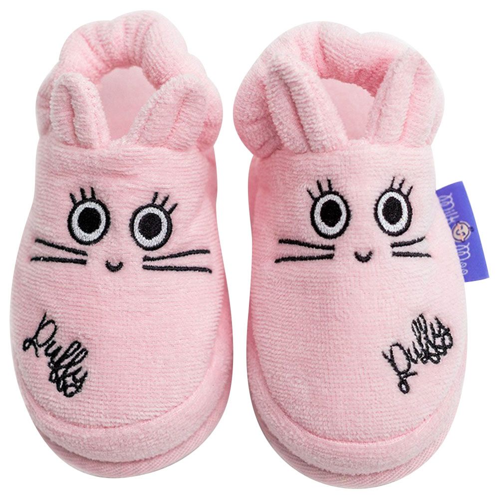 Milk&Moo - Chancin Rabbit Toddler Slippers - Pink