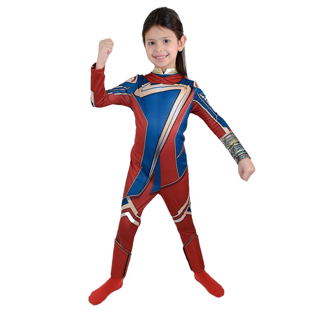 Party Centre - Ms. Marvel Classic Superhero Child Costume