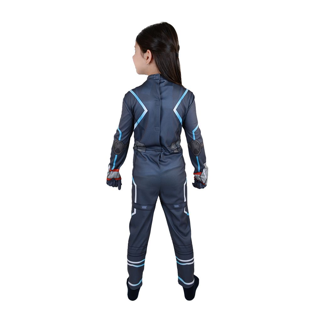 Party Centre - Marvel Black Widow Classic Superhero Child Costume - Blue