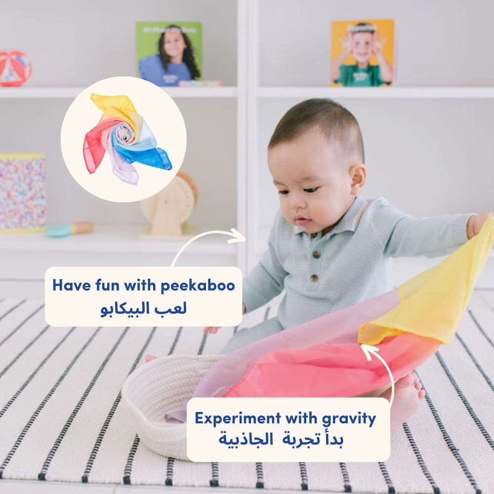 MonkiBox - Kids Montessori PlayBox - Sense With Me (5-6+ Months)