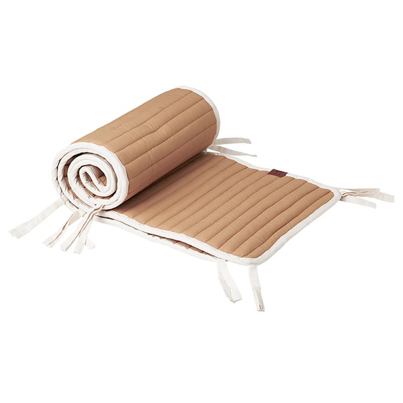 Fabelab - Organic Cotton Crib Bumper - Caramel