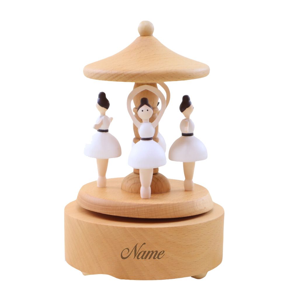 Mommy's Charms - Personalized Music Carousel - Ballerina