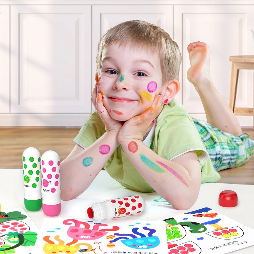 Mideer - Magic Dot Markers - 6pcs