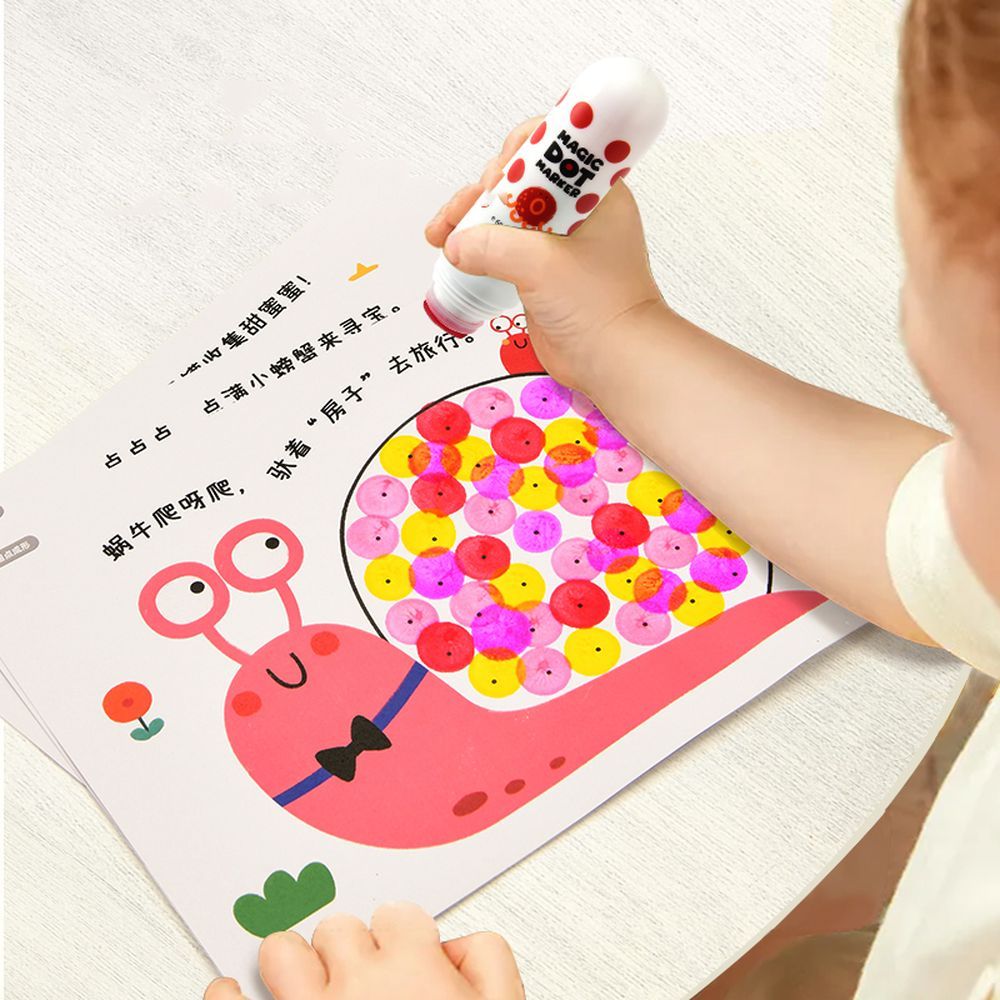 Mideer - Magic Dot Markers - 6pcs