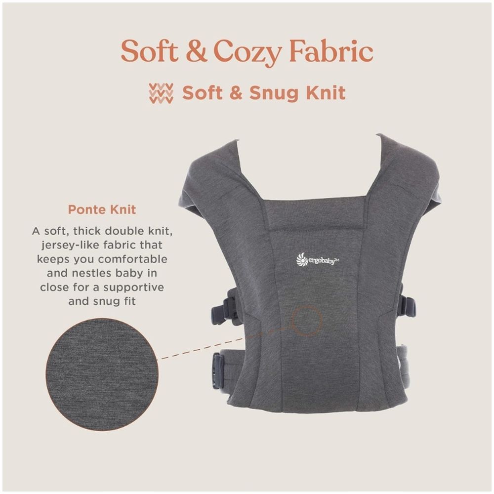 Ergobaby - Embrace Newborn Carrier - Pure Black