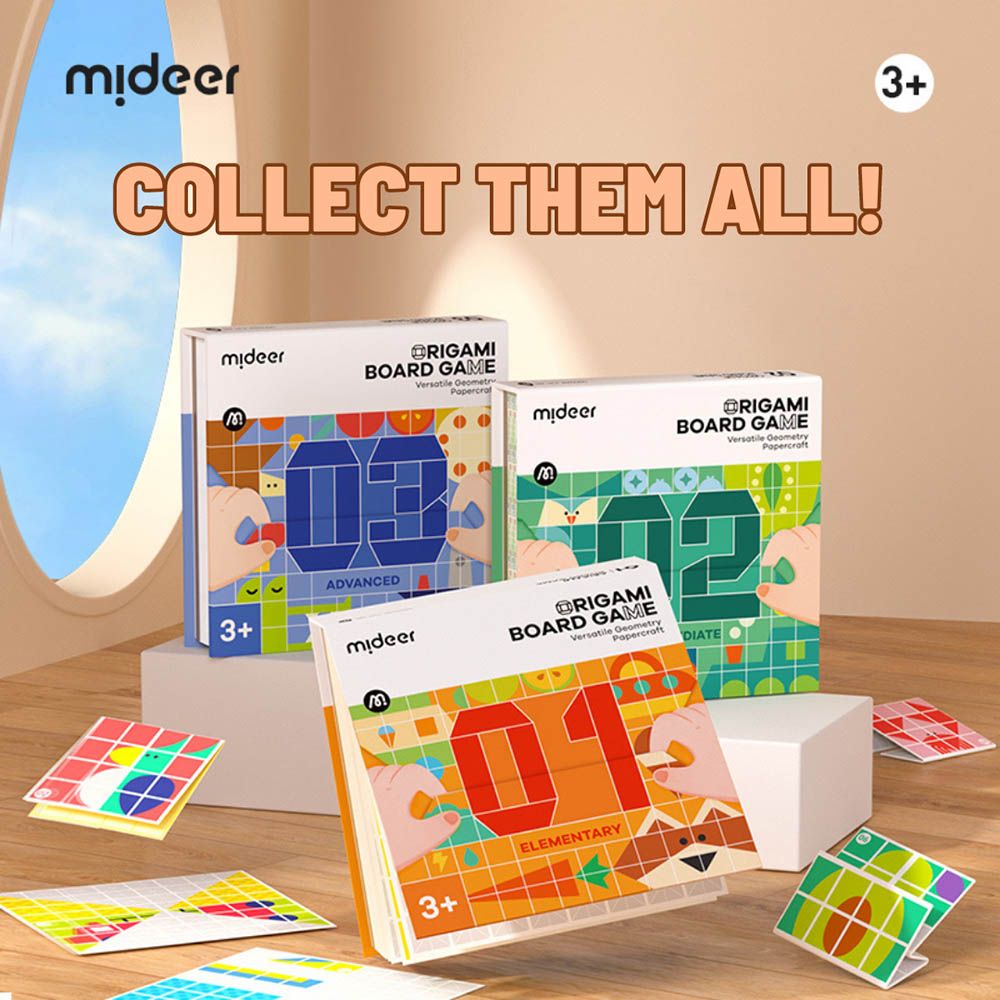 Mideer - Origami Board Game - Level 3