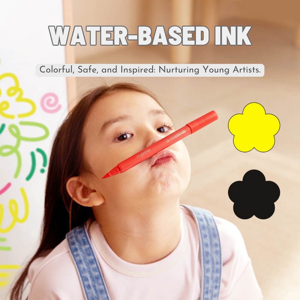 Mideer - Acrylic Markers Ultra Soft - 12pcs